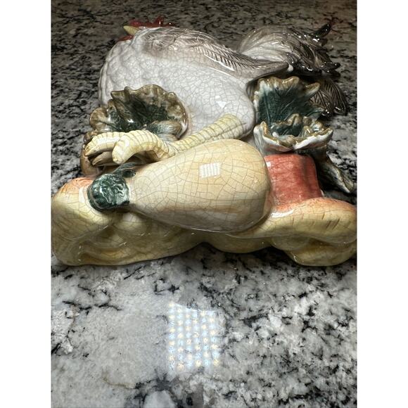 Fitz and Floyd Classics Rooster 14.5” Wall Hang Decor - Picture 6 of 7